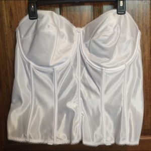 42DD (E) strapless longline bra w/boning